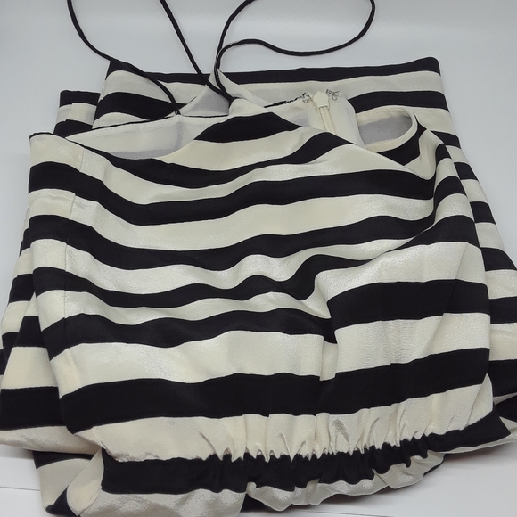 J.Crew Black and White striped dress - Picture 4 of 8